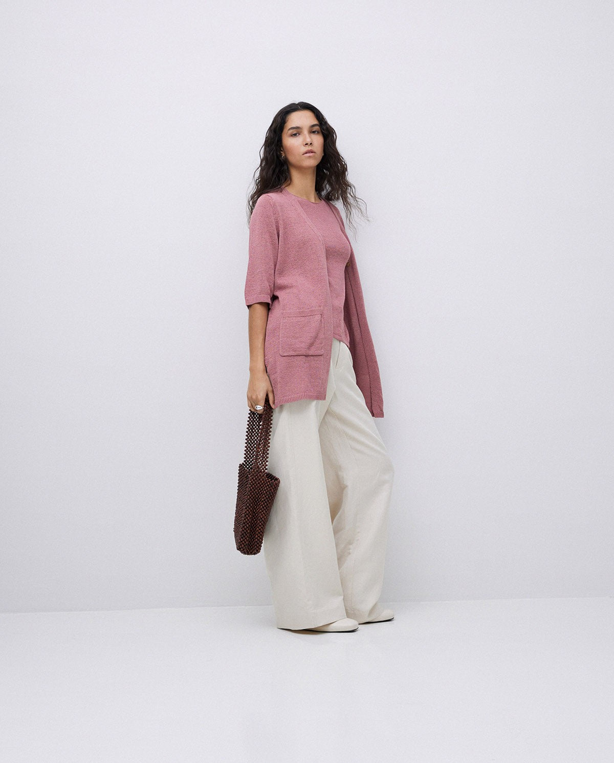 Yerse - Wooden Beaded Bag
