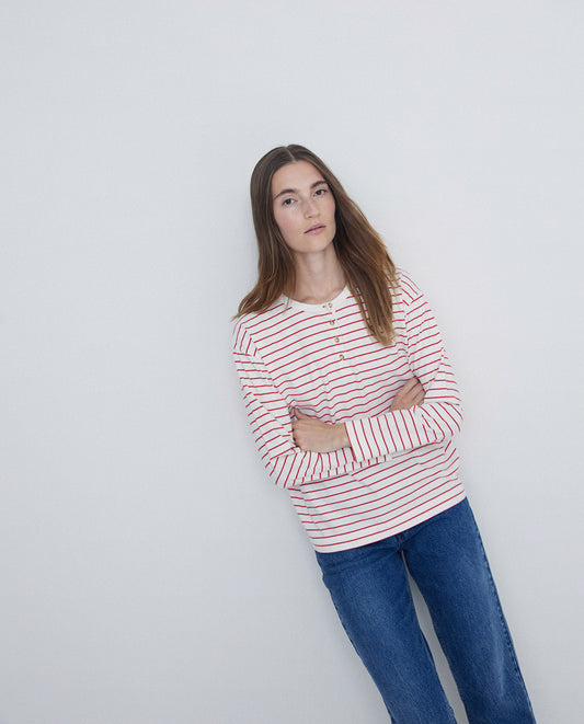 Yerse T-Shirt with Stripes