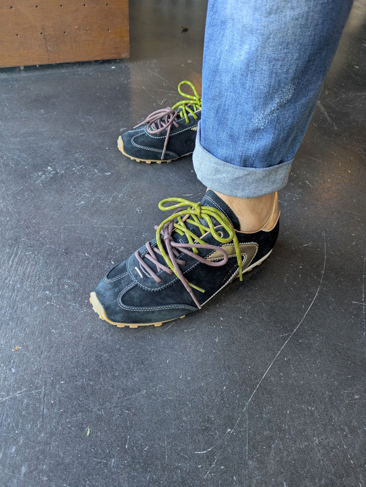 Zero Cent Cinq - Astra Black and Gold Sneaker
