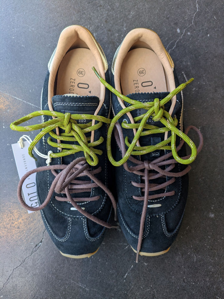 Zero Cent Cinq - Astra Black and Gold Sneaker