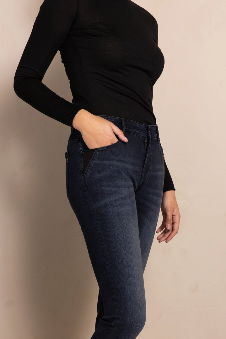 Zhrill - Nova Dark Blue with Black Jean