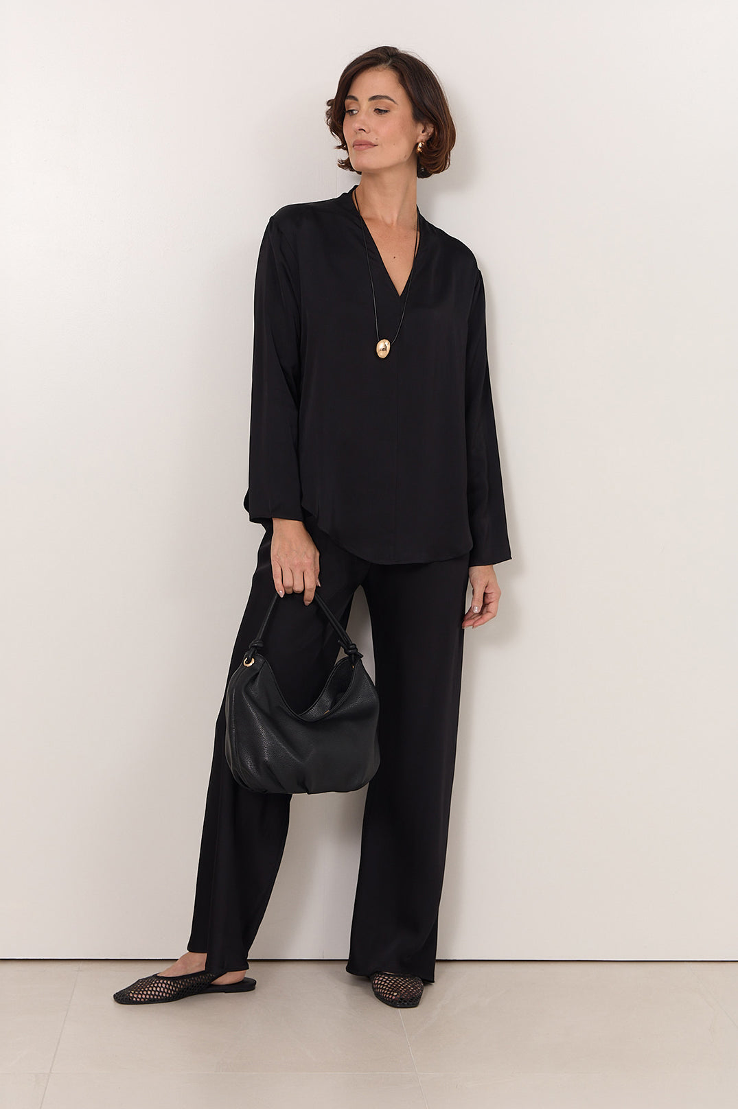 adorne - Cairo Bias Cut Pant