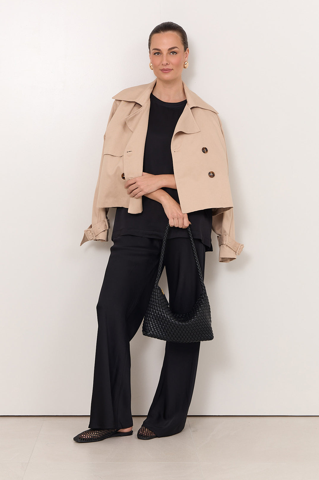 adorne - Cairo Bias Cut Pant