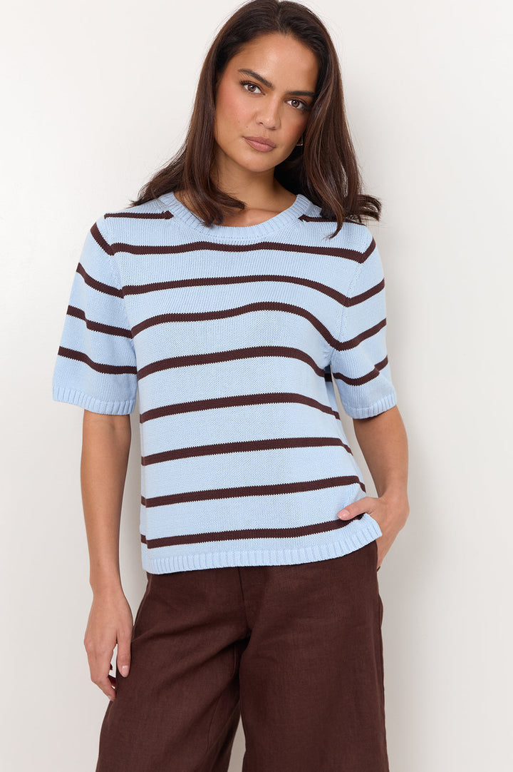 adorne - Kai Stripe Knit Top