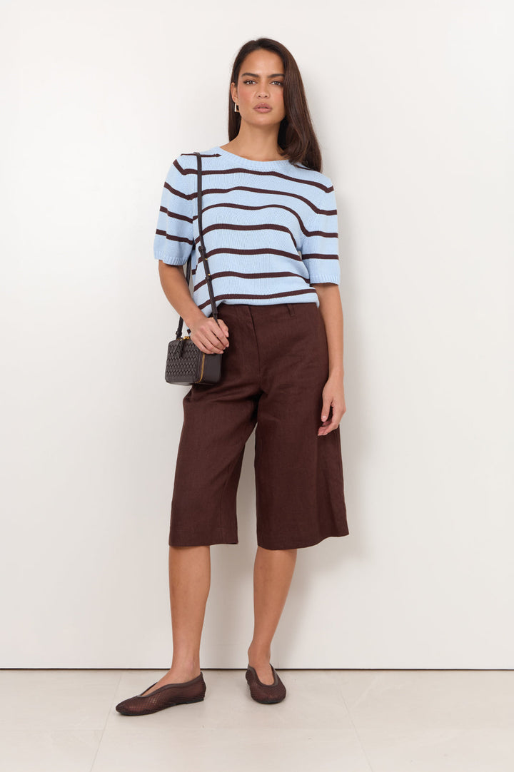 adorne - Kai Stripe Knit Top