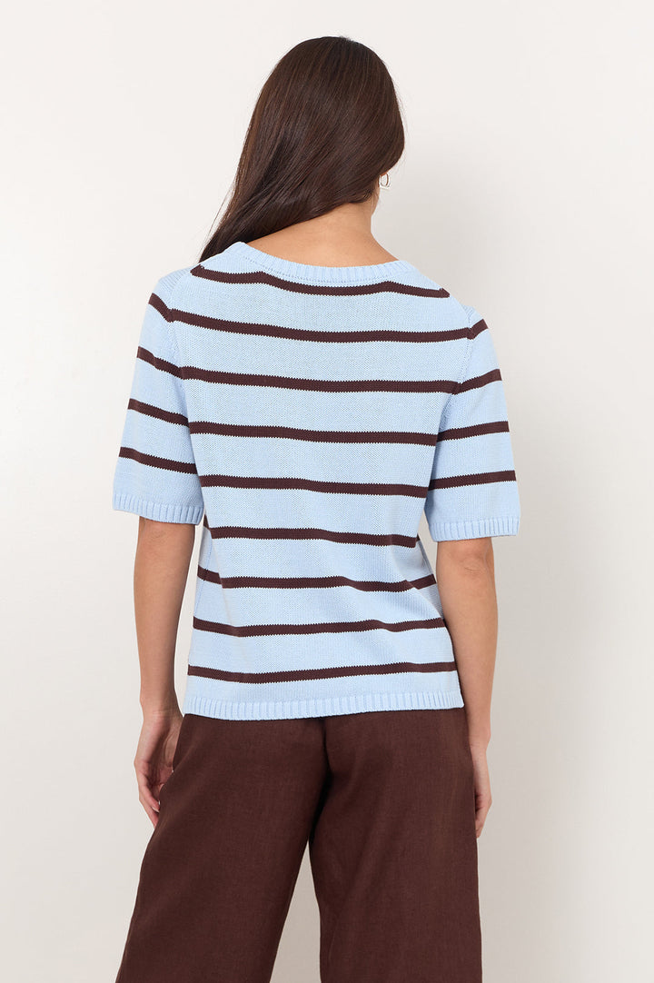 adorne - Kai Stripe Knit Top