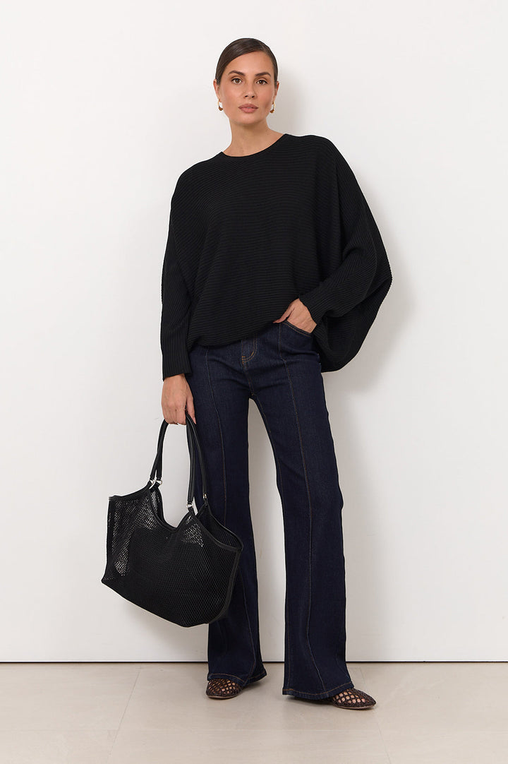adorne - Marisol Batwing Knit Top
