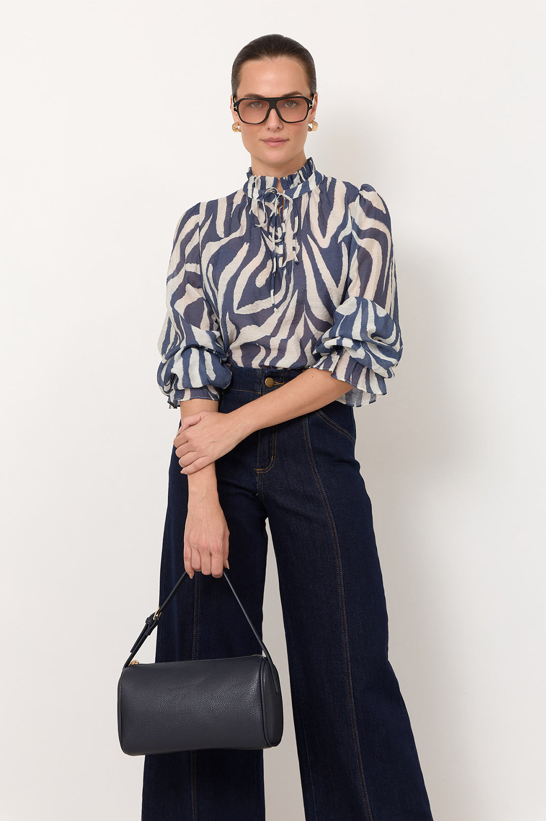 adorne - Sandra Long Sleeve Blouse