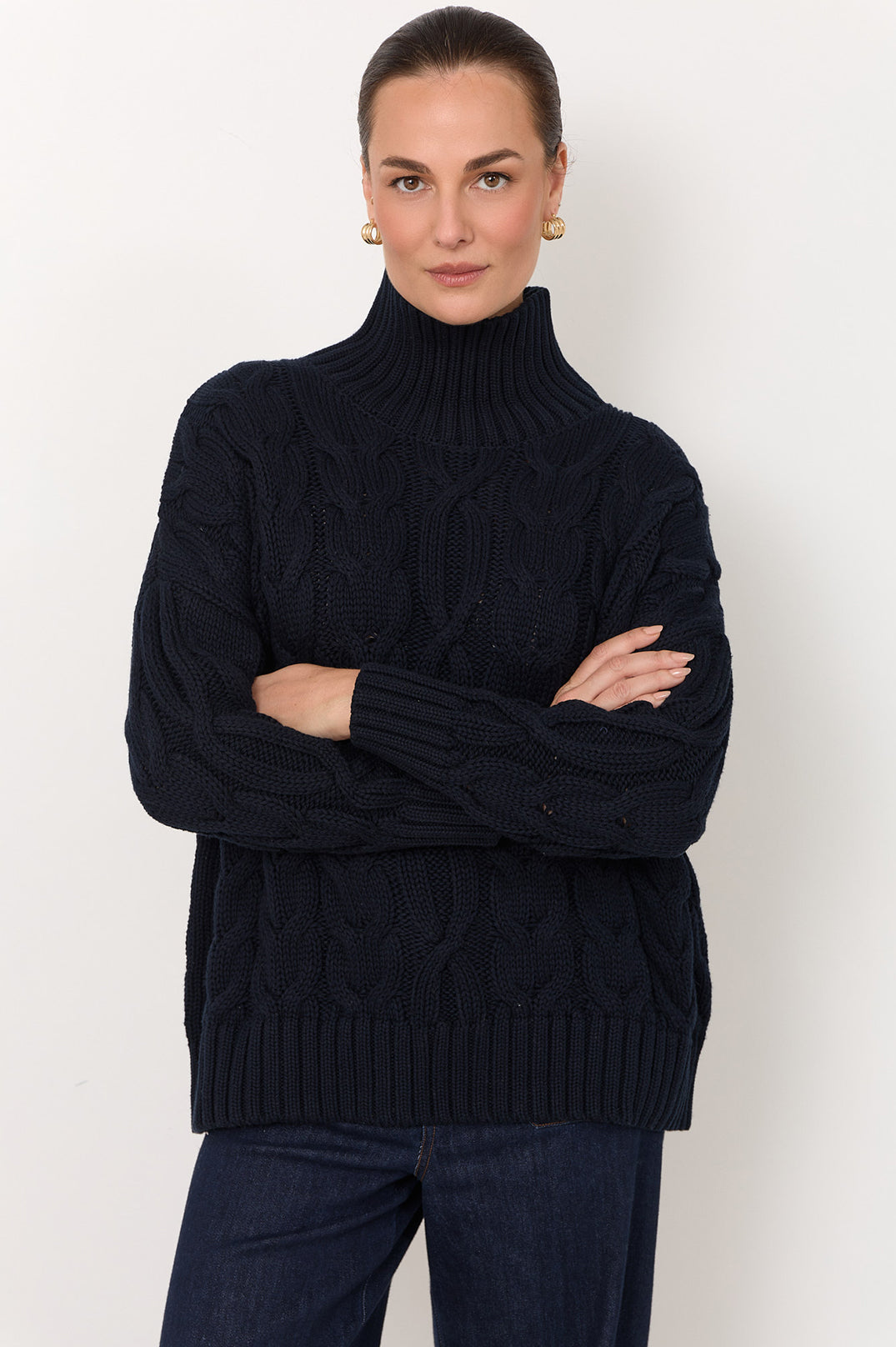 adorne - Tegan Cable Knit Jumper