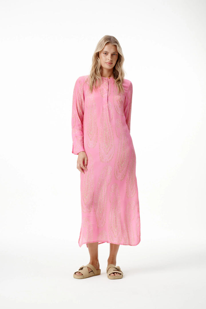 oneseason - Long Genie Viscose Dress Grand Paisley