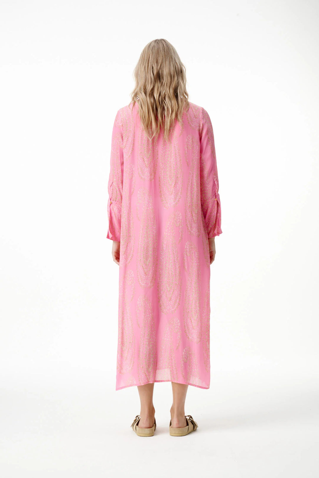 oneseason - Long Genie Viscose Dress Grand Paisley