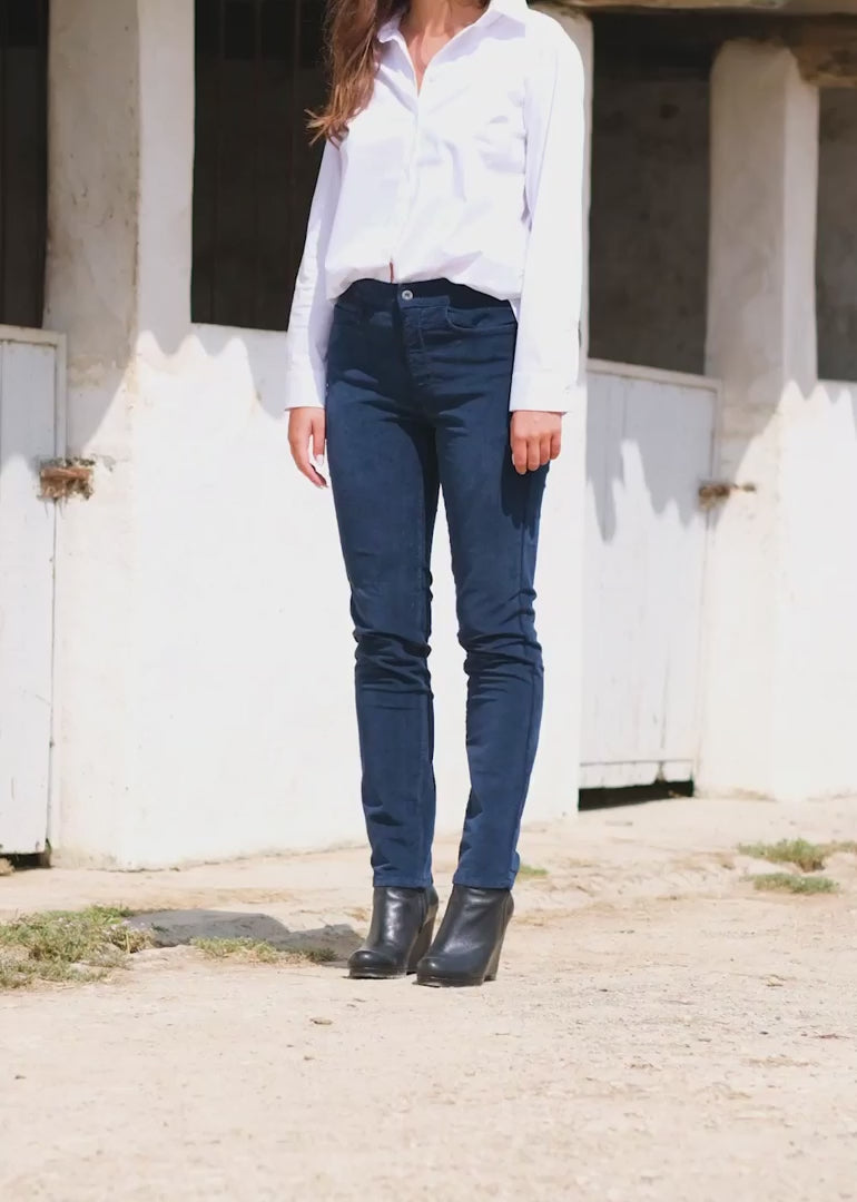 Lauren Vidal - Dino Velvet Chino Pants