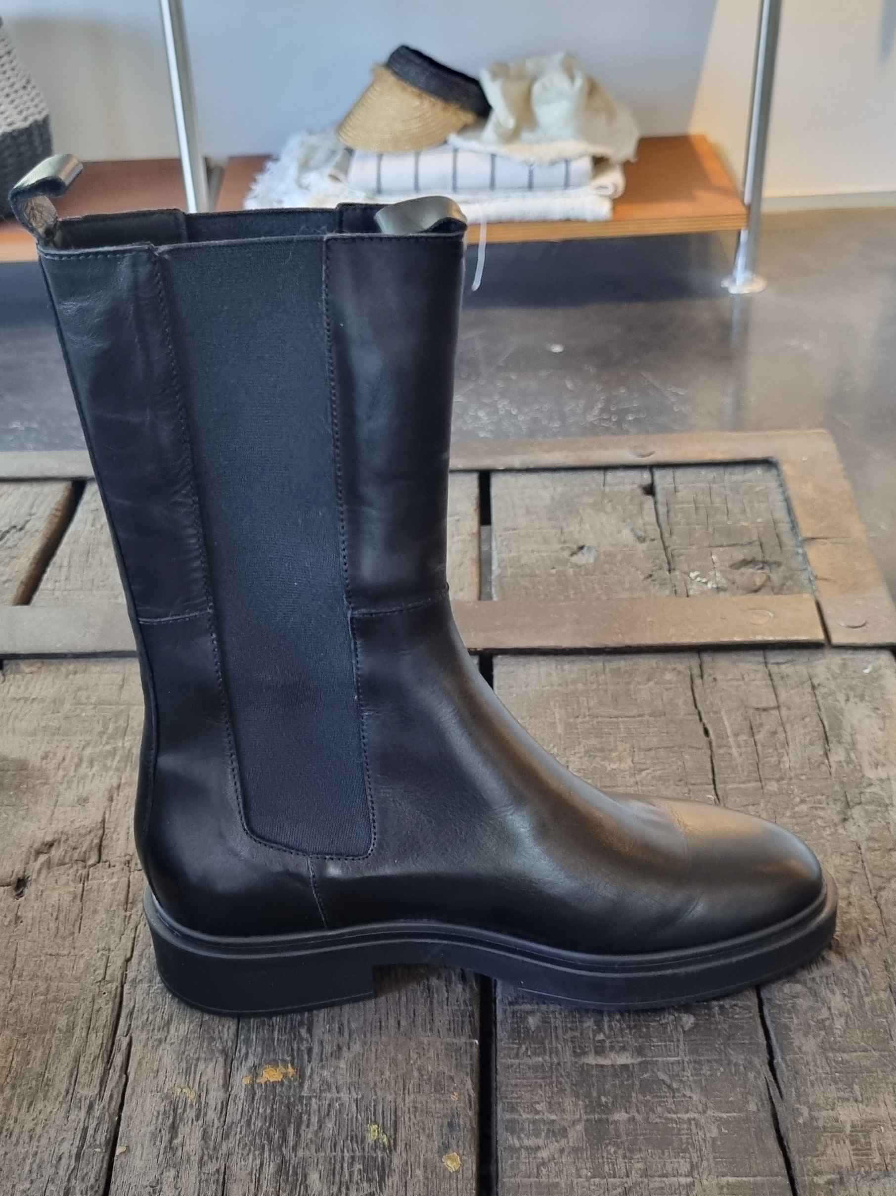 Emporio Italia - Black Leather Boots
