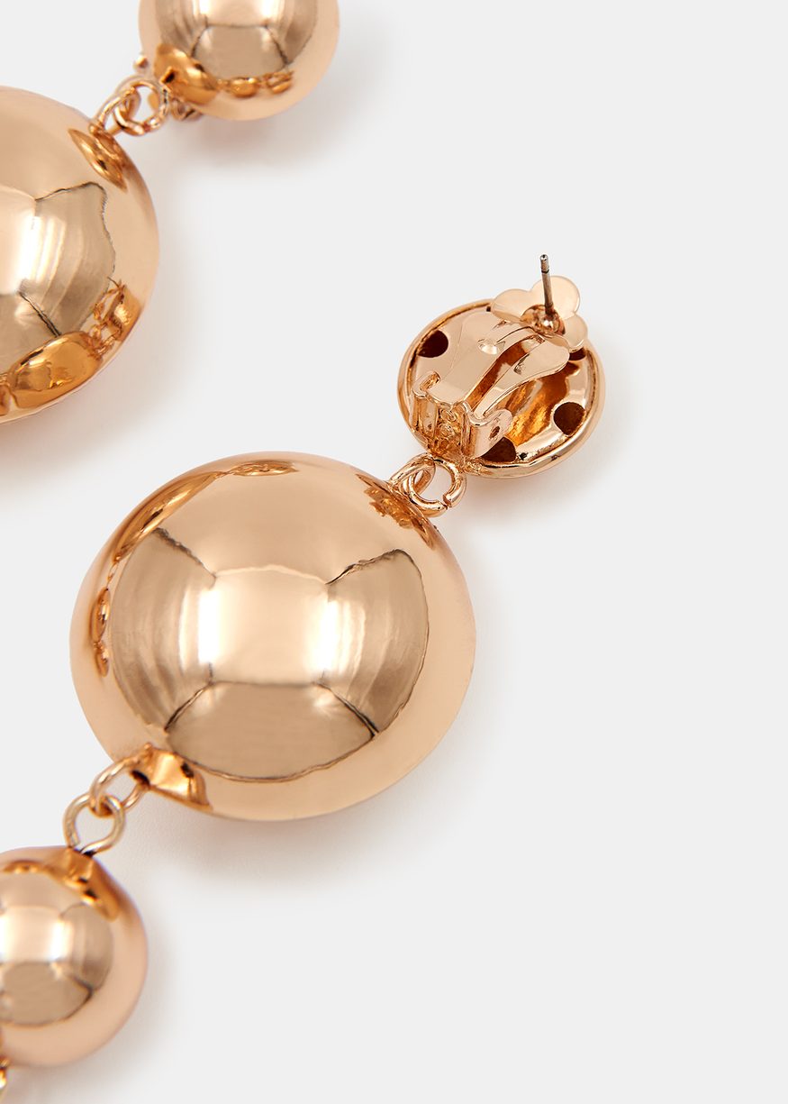 Essentiel Antwerp - Gold-Tone Sphere Earrings