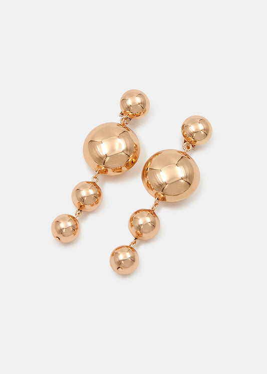 Essentiel Antwerp - Gold-Tone Sphere Earrings