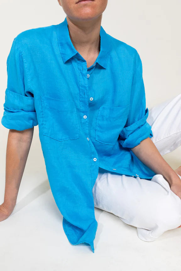 Hut - Boyfriend Linen Shirt