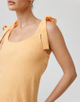 Kinney - Lola Tie Dress Apricot
