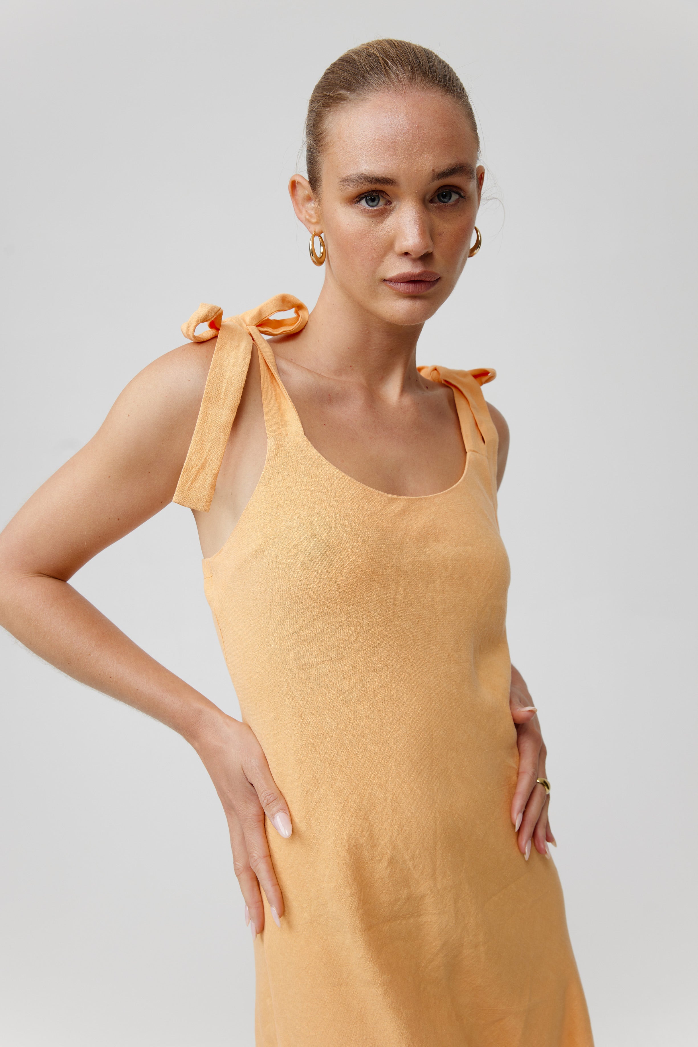 Apricot clearance lemon dress