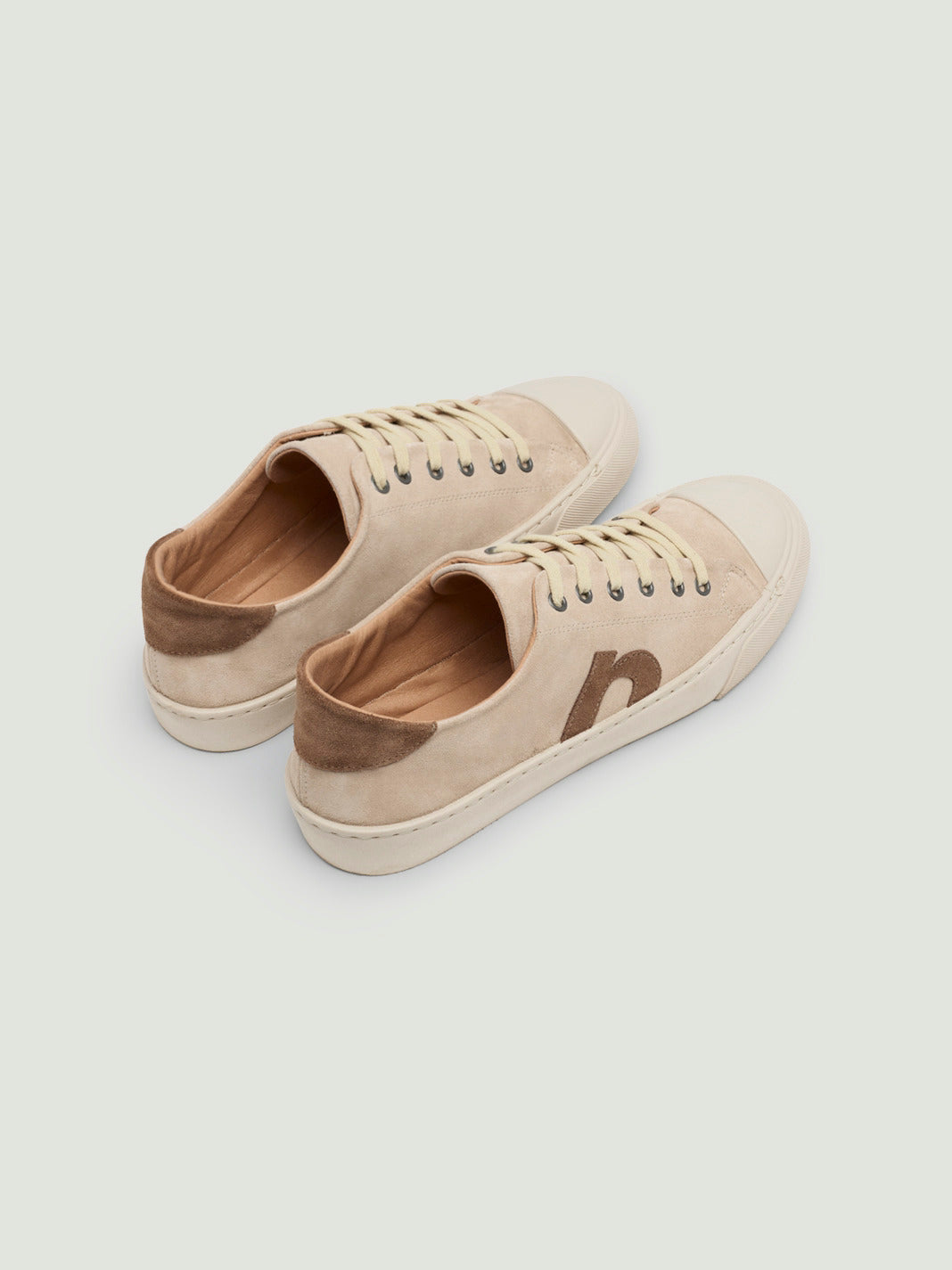 Nice Things Paloma - Contrast Split Leather Sneaker