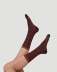 Nice Things Paloma - Crows Feet Check Socks
