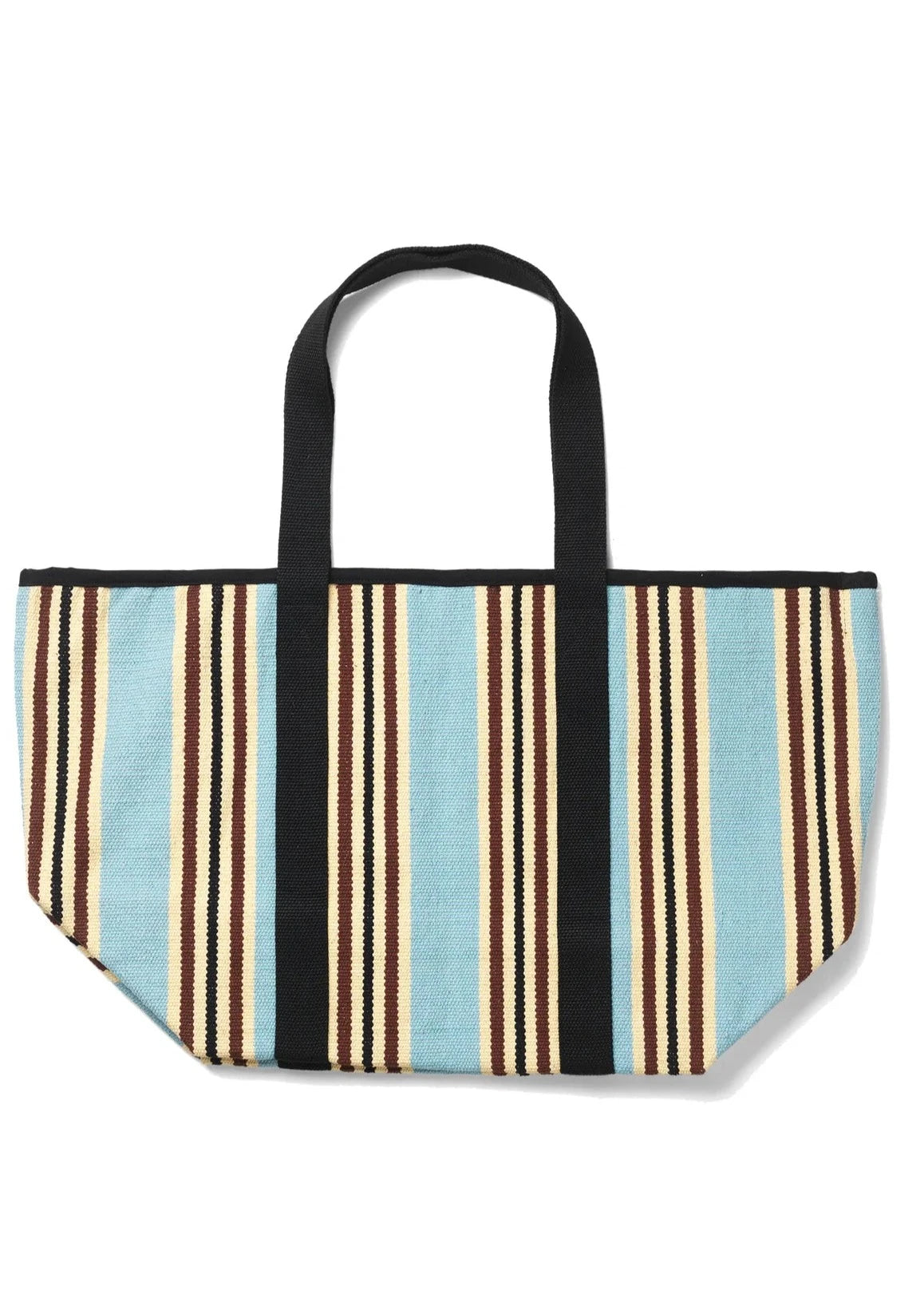 Second Female - Trolle stripe beach bag